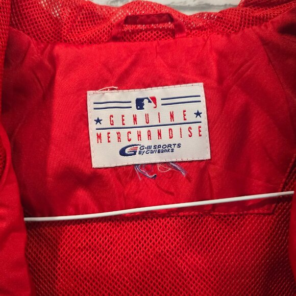 Boston Red Sox‎ G-III Red Windbreaker Convertible Jacket Size Small Kids Women - Picture 5 of 12